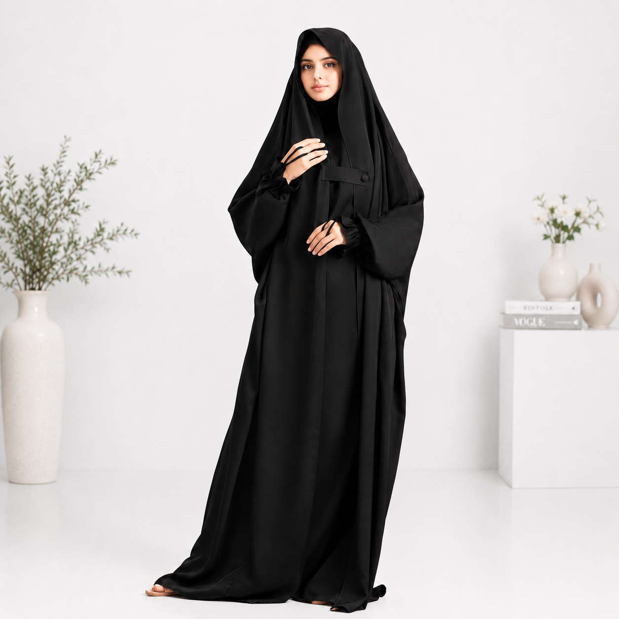 Saudi Jilbab - Black