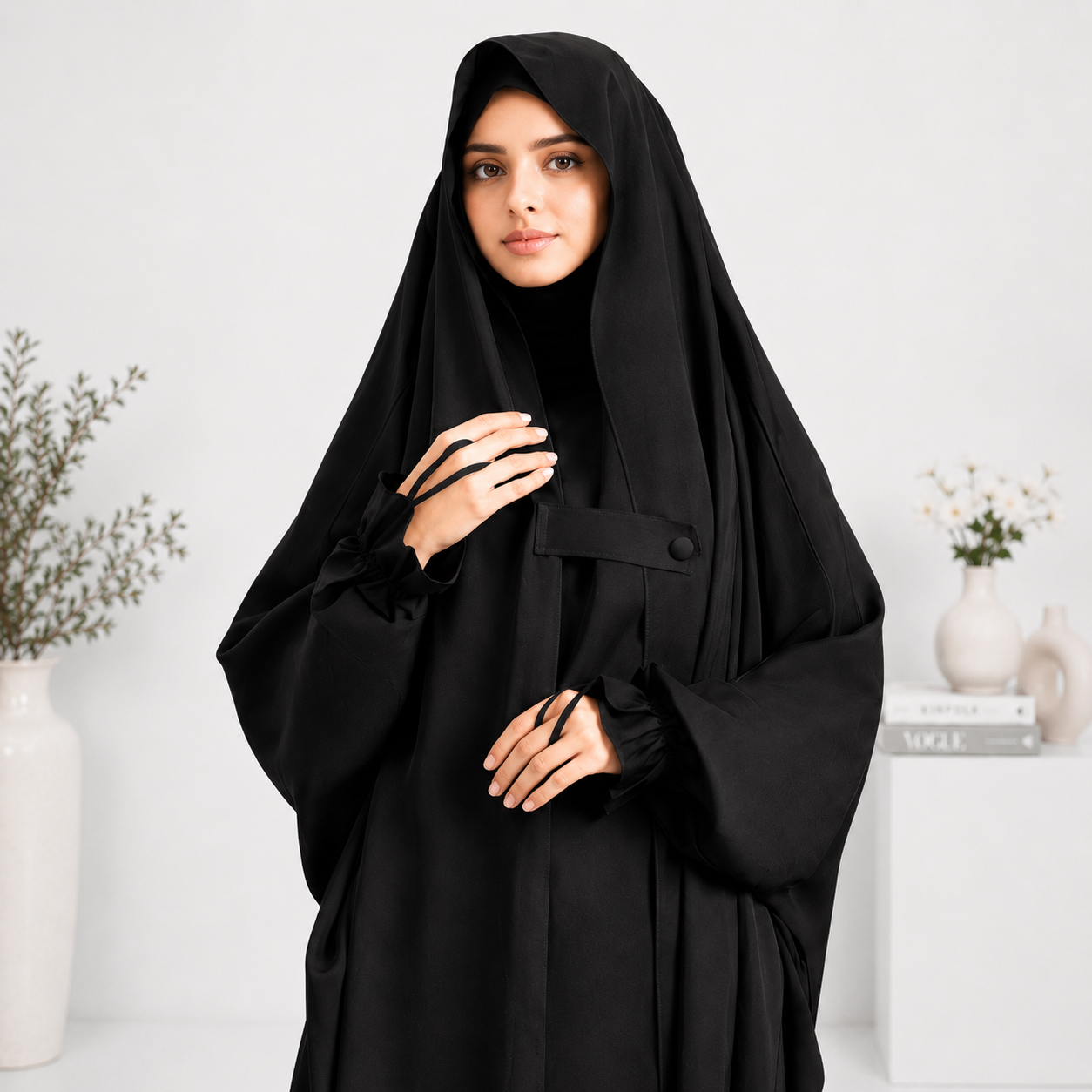 Saudi Jilbab - Black