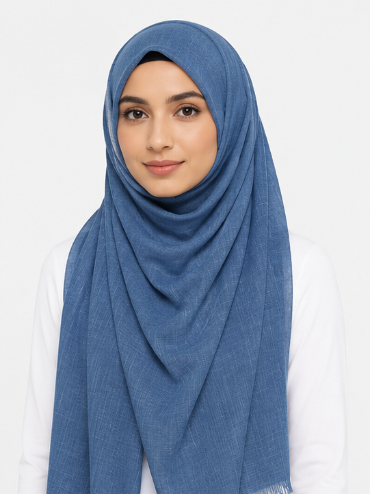 Denim Blue - Turkish Lawn