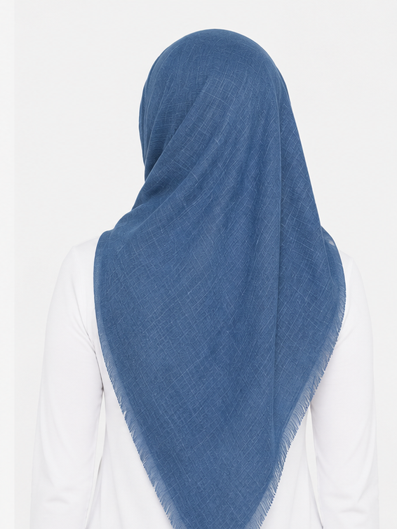 Denim Blue - Turkish Lawn