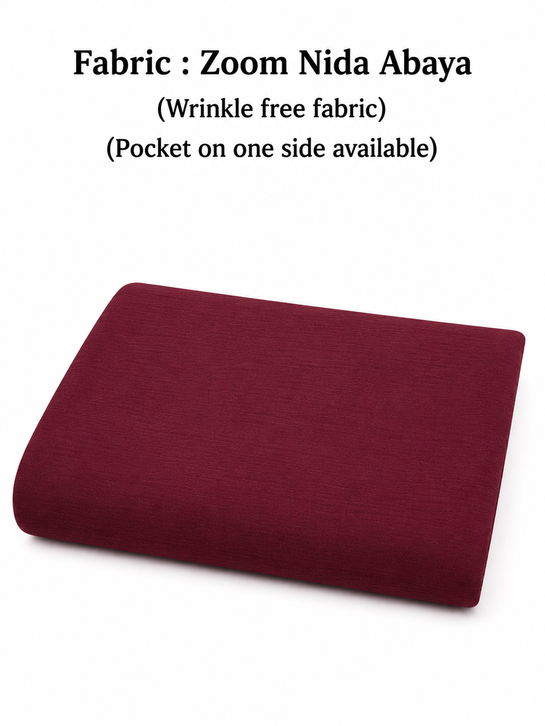 Zoom Nida Abaya - Maroon