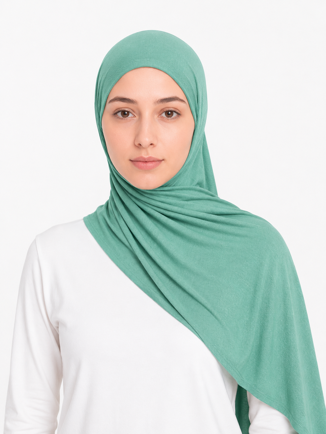 Jersey Hijab - Mint Green