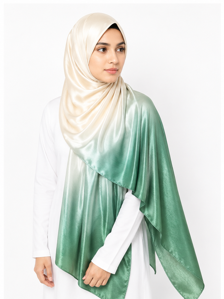 Mint Mist - Ombre Silk