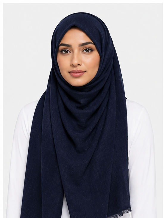Navy Blue - Turkish Lawn