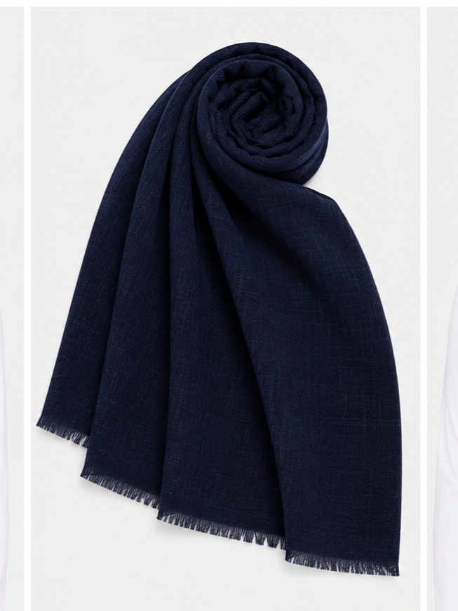Navy Blue - Turkish Lawn
