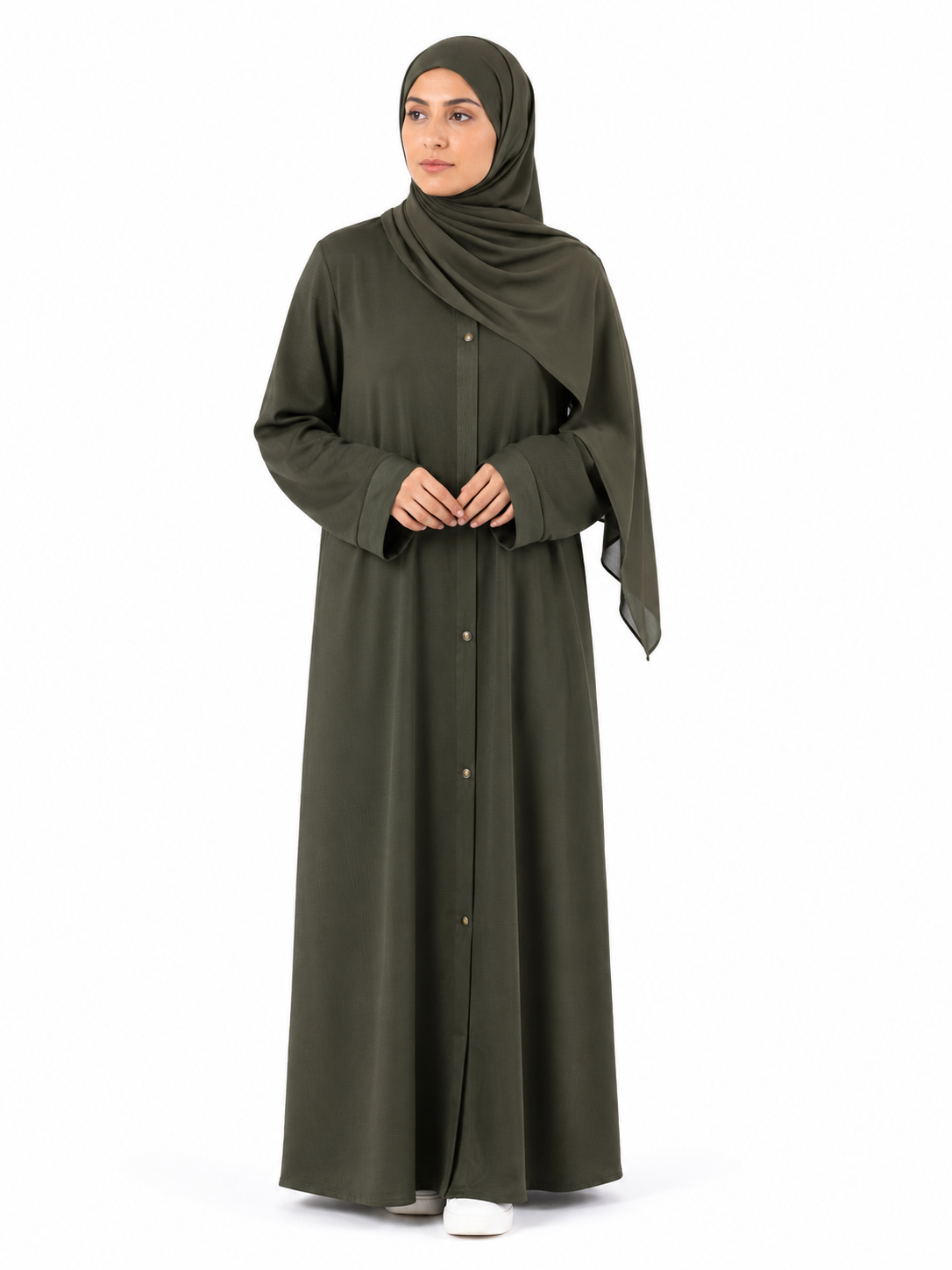Zoom Nida Abaya - Olive