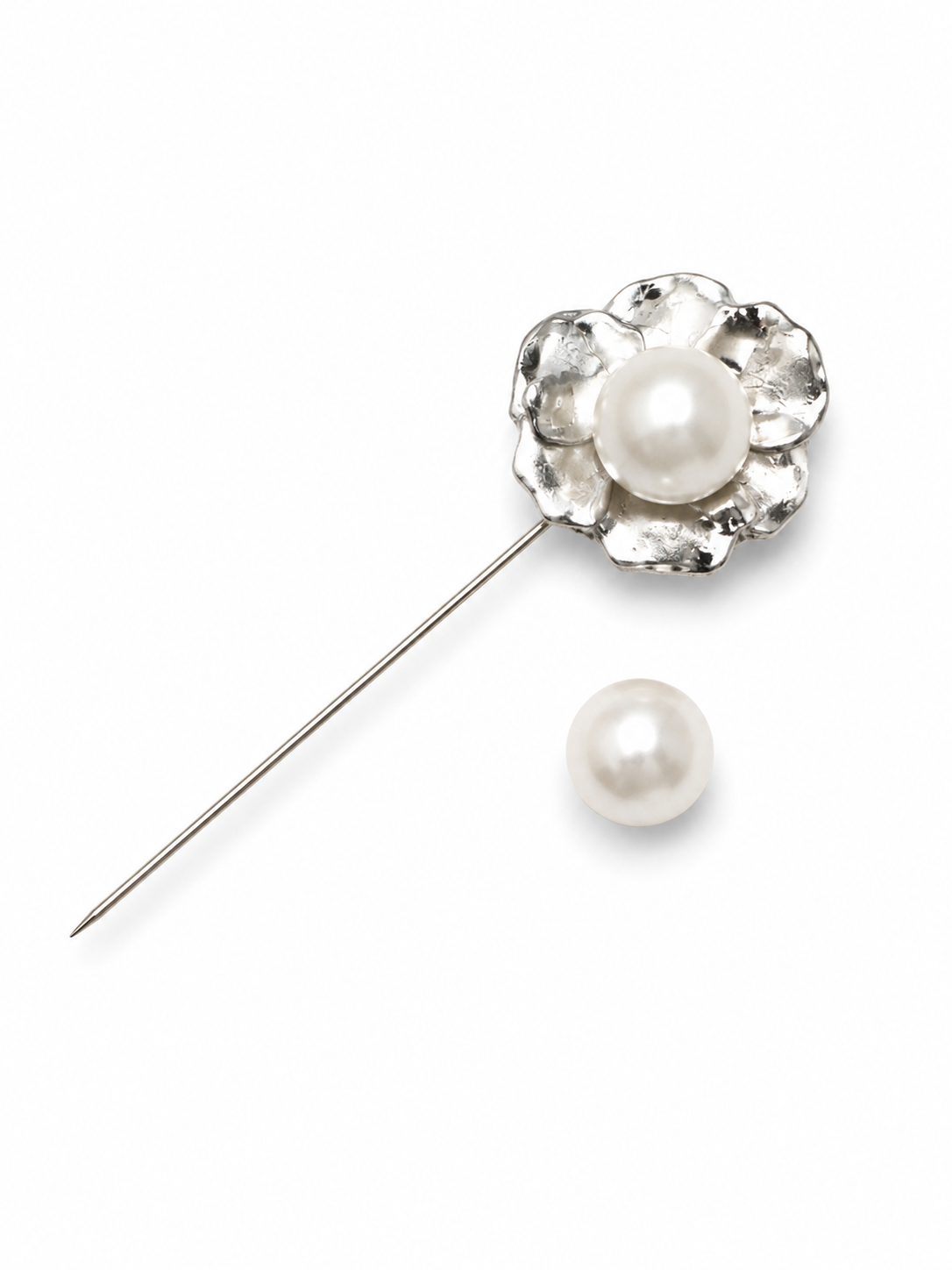 Fancy Brooch - Silver