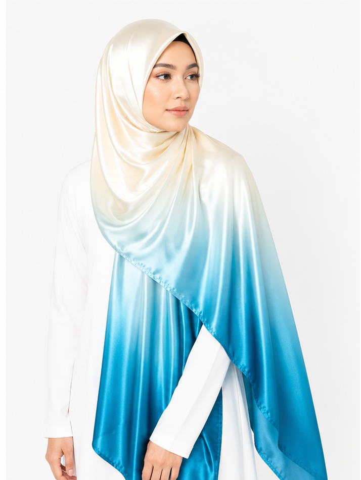 Sky Mist - Ombre Silk