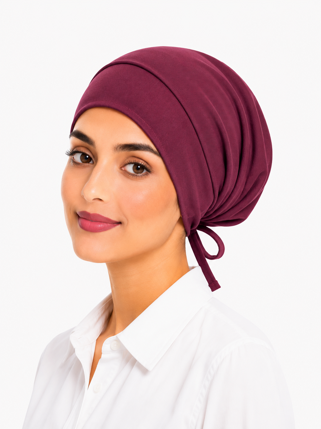 Turban Cap - Wine