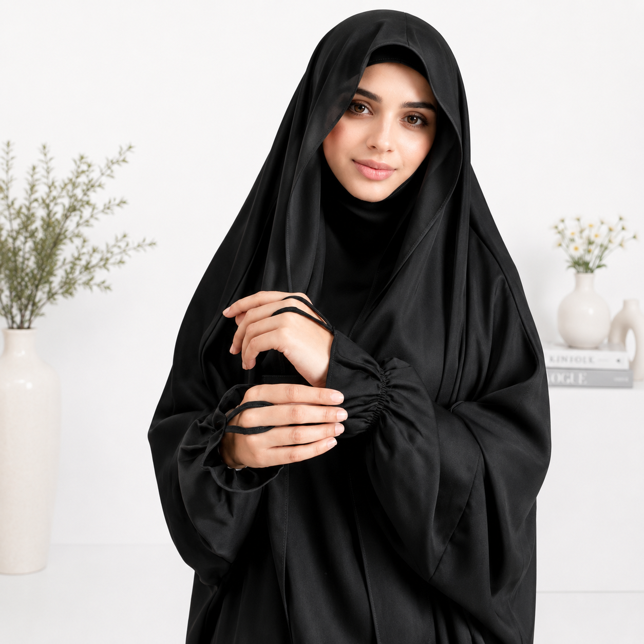 Saudi Jilbab - Black