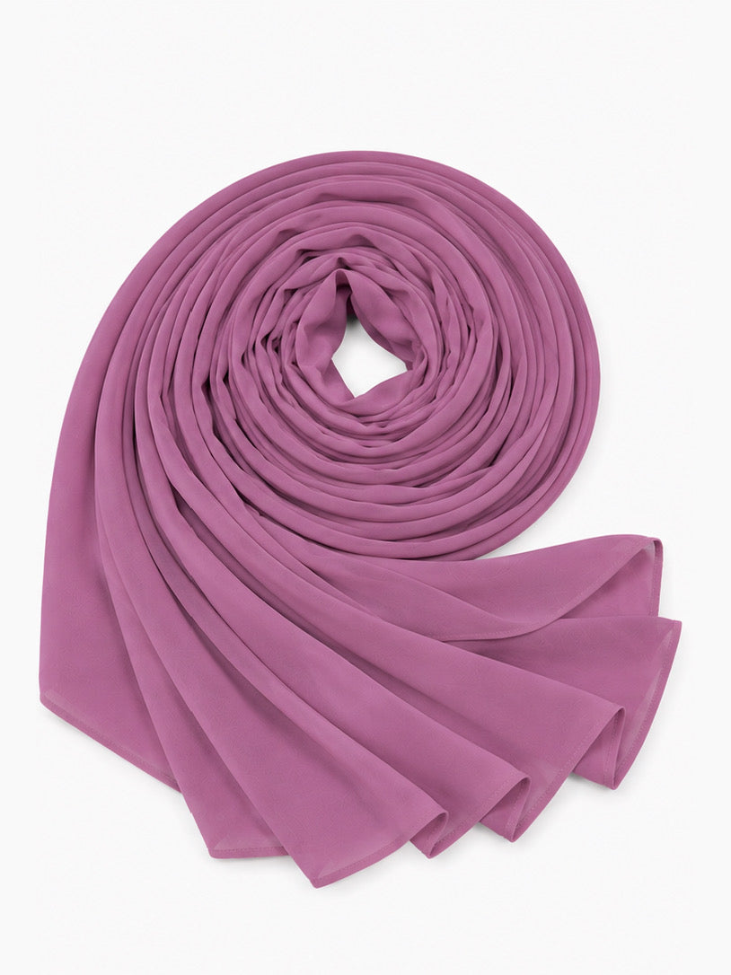 Sunset Purple Georgette Hijab - Shade 22