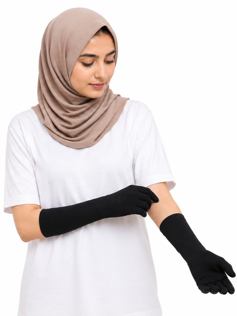 Plain Gloves - Black