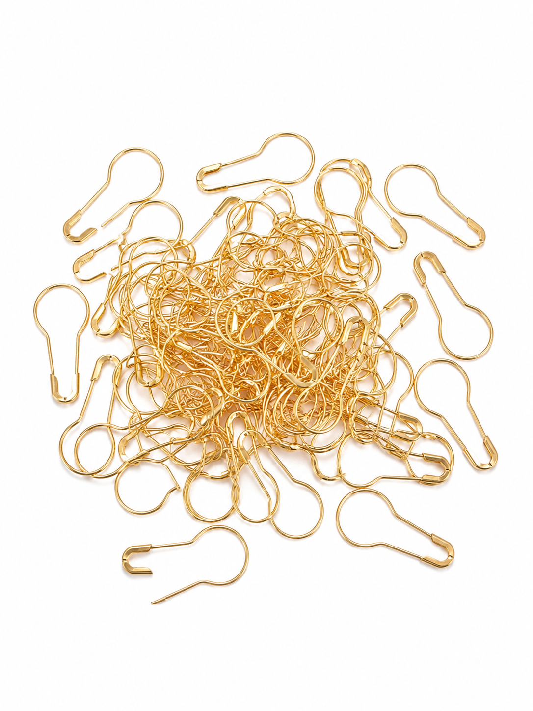 No Snag Pin Box - Golden 100 Pins