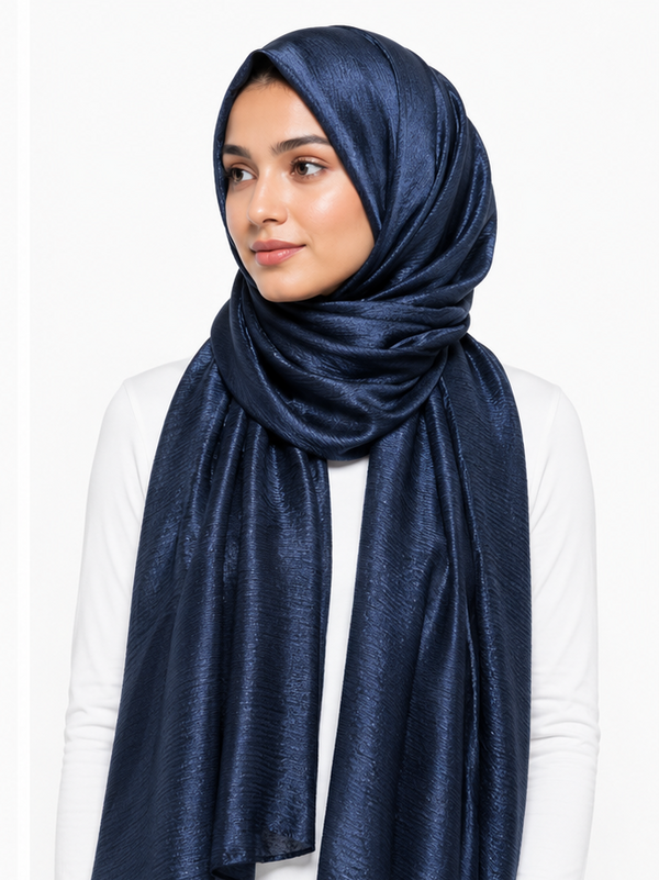 Crinkle Silk Hijabs