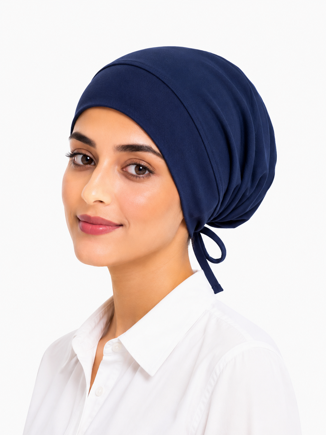 Turban Cap - Navy Blue