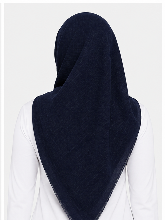Navy Blue - Turkish Lawn