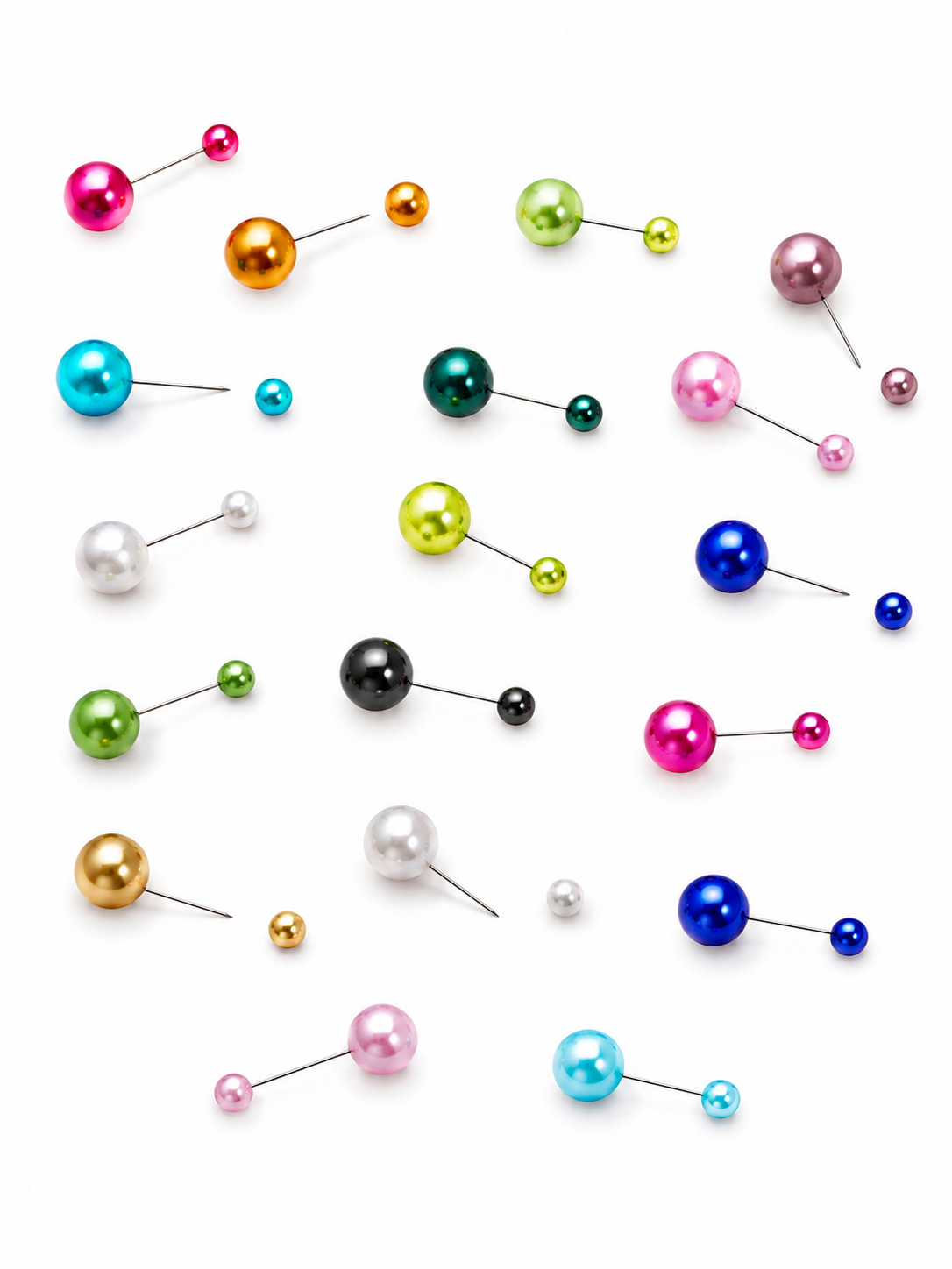 Multi Plain Brooches
