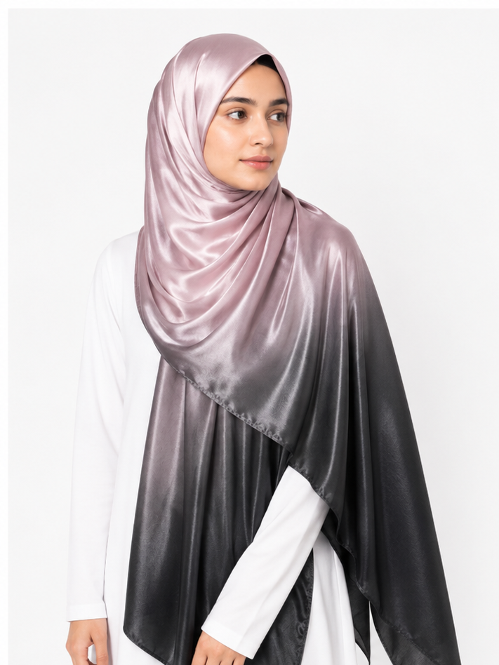 Smoky Rose - Ombre Silk