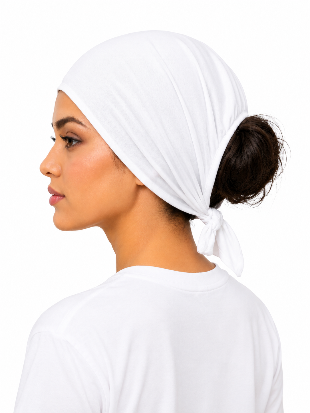 Tie Cap - White