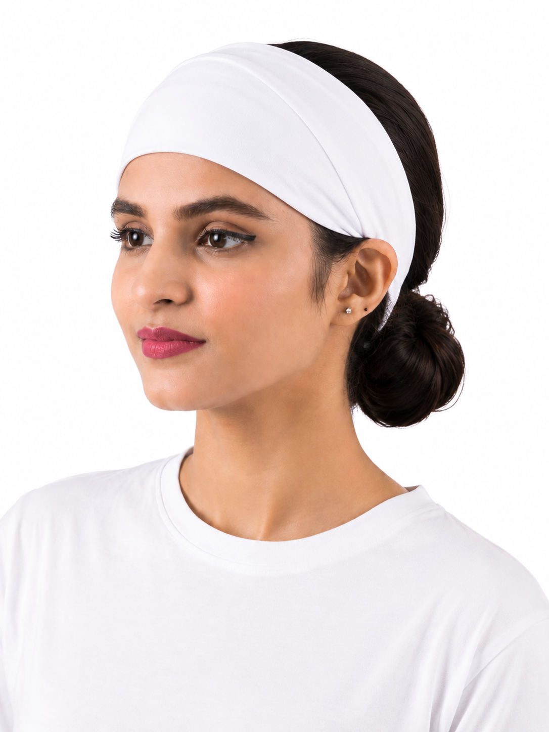 Half Band Cap – White